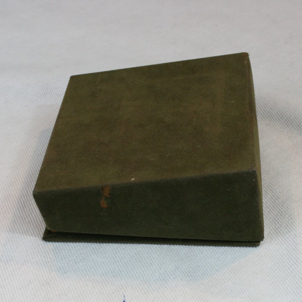 Rare Vintage 40's Carriage House "CARRIBANDS" Silver Cuff Links in original box - Picture 12 of 12